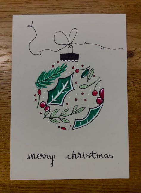 Diy Christmas Cards Easy Cute Ideas, Merry Christmas Cards Ideas, Christmas Card Inspo Drawing, Christmas Picture Drawing, Christmas Post Cards Ideas, Merry Christmas Handmade Cards, Christmas Card Ideas Snowman, Merry Christmas Cards Diy, Christmas Card Gift Ideas