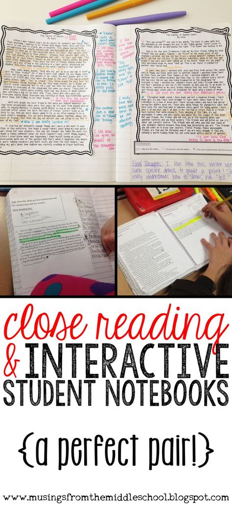 Interactive notebooks Reading Notebooks, Interactive Student Notebooks, Interactive Notes, Reading Journals, 6th Grade Reading, Interactive Reading, Reading Notebook, Middle School Reading, Student Notebooks