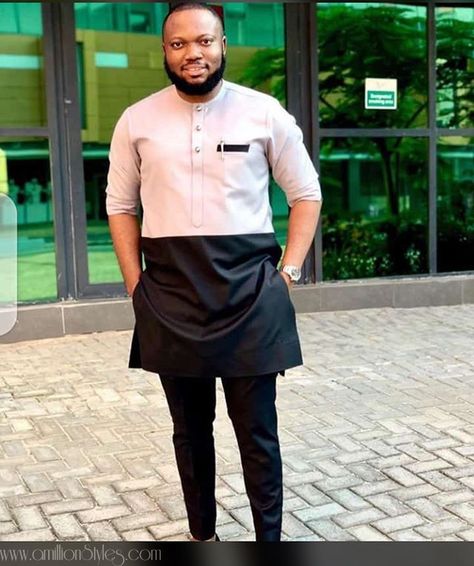 Atiku Style For Men, Military Style Outfits, Nigerian Men Fashion, African Dresses Men, African Shirts For Men, Lace Dress Styles, African Wear Dresses, African Print Dress Designs, Elegant Attire