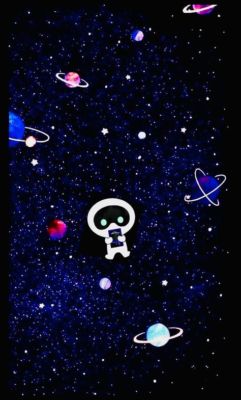 The Astronaut Jin Wallpaper, Rj Bt21, The Astronaut Jin, Jin The Astronaut, Iphone Wallpaper Bts, Marvel Background, Chibi Wallpaper, Astronaut Wallpaper, Bts Stickers