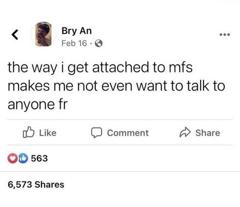 Attachment Quotes, Attachment Issues, Im Just A Girl, Twitter Quotes Funny, Funny True Quotes, Relatable Tweets, Quotes That Describe Me, Snap Quotes, Talk Quotes