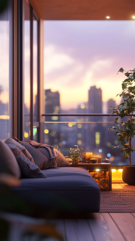 Name: City Chic Apartment with Skyline View Ankara City, Apartment Wallpaper, City View Apartment, Chic Apartment, Apartment View, Apartment Chic, Skyline View, Loft House, Peace And Quiet