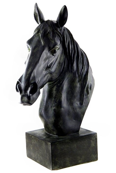 Color Sculpture, Farm Scene Painting, Horse Head Statue, Horse Head Sculpture, Sculpture Museum, Head Bust, Sculpture Head, Horse Anatomy, Art Optical