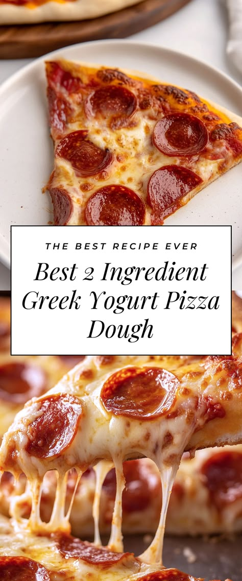 Image for Best 2 Ingredient Greek Yogurt Pizza Dough Greek Yogurt Pizza Dough, Easy Healthy Pizza, Greek Yogurt Pizza, Yogurt Pizza Dough, Yogurt Pizza, Healthy Homemade Pizza, 2 Ingredient Pizza Dough, Quick Pizza Dough, Easy Pizza Crust