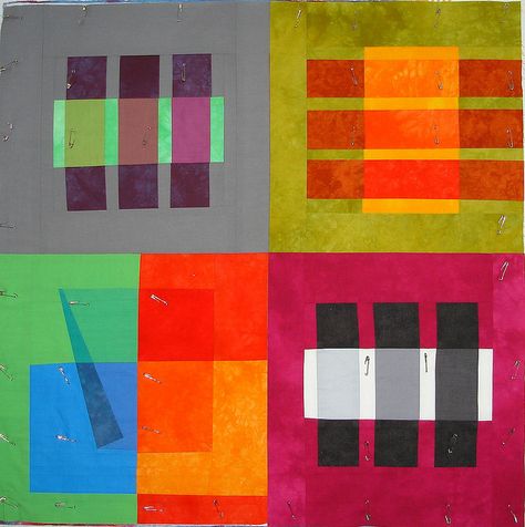 Josef Albers inspired Albers Color Theory, Josef Albers Bauhaus, Josef Albers Color, Interaction Of Color, Joseph Albers, Split Complementary, Teaching Colors, Josef Albers, Modern Artists