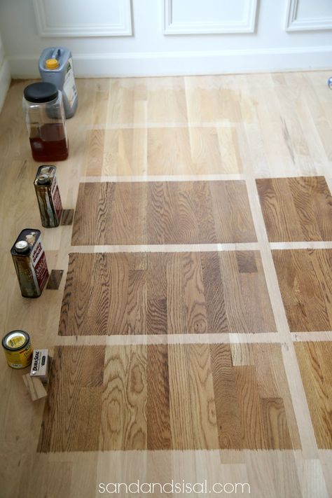 Sanding And Staining Wood Floors, Sanded Hardwood Floors, Weathered Oak On White Oak, Early American Stain On White Oak, Duraseal Stain Colors White Oak, White Oak Floor Stain Colors, Sanded Wood Floors, Minwax Weathered Oak, Stain On White Oak