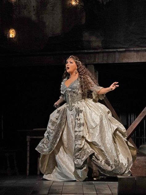 Drapery Dress, Opera Aesthetic, Theatre Fashion, Phantom Mask, Opera Stage, Ken Howard, Met Opera, Musical Theatre Costumes, Anna Netrebko