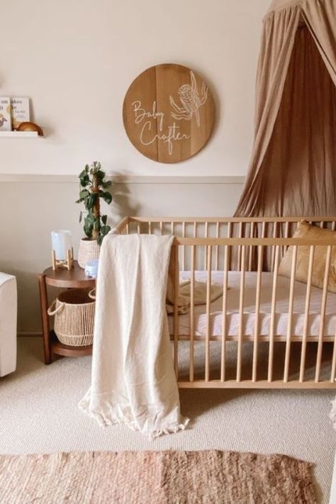 Boho Baby Room, Baby Nursery Inspiration, Baby Room Neutral, Baby Room Themes, Nursery Room Design, Girl Nursery Room, Baby Room Inspiration, Baby Boy Room Nursery, Nursery Room Inspiration