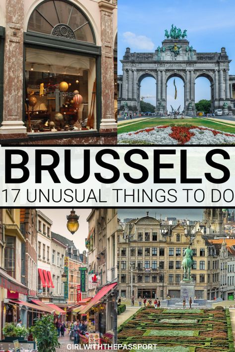 Planning a trip to Brussels, Belgium? Excellent because this city that is perfect for any traveler. Among various things to do in Brussels, here are 15 of my favorite, unusual things to do in Brussels like Atomium, the Comic Strip Museum, the Royal Palace and more. #Brussels #Belgium #travel #wanderlust #Europe Belgium Trip, Things To Do In Brussels, Brussels Travel, Visit Belgium, Travel Belgium, Belgium Travel, Brussels Belgium, Unusual Things, Europe Travel Destinations