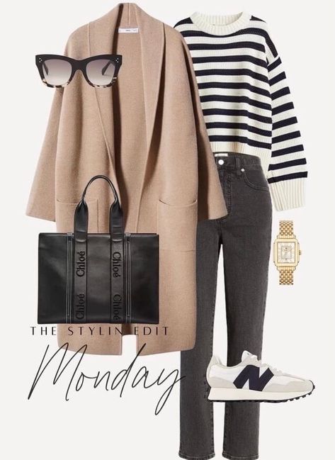 Outfits Of The Week, Weekly Outfits, Cold Weather Outfits, Sneakers Outfit, Looks Style, Outfits Casuales, Travel Outfit, Mix Match, Look Fashion