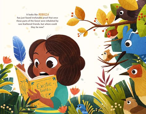 Children's Book - Let's Count! :: Behance Children's Book Layout, Book Illustration Layout, رسم كاريكاتير, Children's Book Characters, Book Illustration Design, الفن الرقمي, Story Books Illustrations, 동화 삽화, Illustration Art Kids