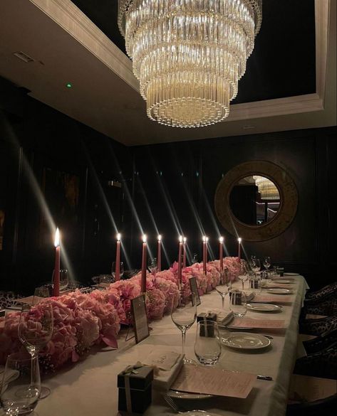 Penthouse Birthday Party, Luxury Birthday Party Ideas, 20th Birthday Celebration Ideas, Party Planner Aesthetic, 18th Birthday Dinner Party Ideas, Big Birthday Dinner, Luxury Birthday Party Decorations, Birthday Decor Outdoor, Birthday Dinner Ideas Decoration