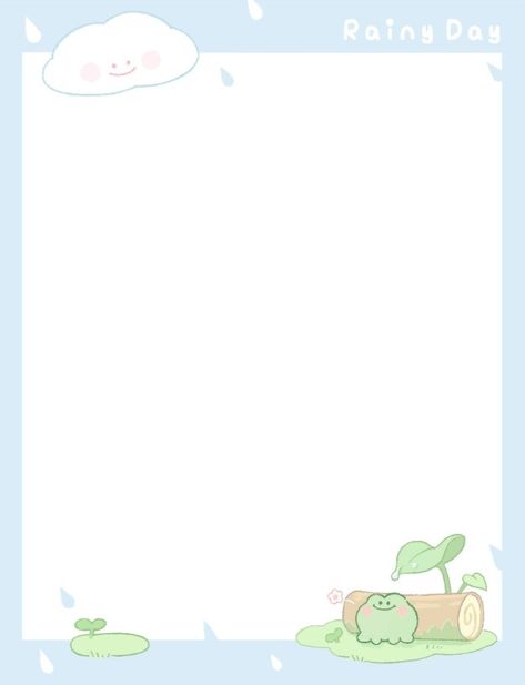 Note Sheets Aesthetic, Memo Notepad Aesthetic, Note Template Cute, Korean Memo Pad Printable, Cute Notebook Paper Template, Cute Notebook Pages, Memo Paper Aesthetic, Cute Memo Pads Printable, Blue Memo Pad