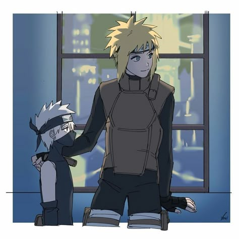 Kakashi And Minato, Minato X Kakashi, Minato Kakashi, Kakashi And Naruto, Kakashi Hokage, Namikaze Minato, Team Minato, Kakashi And Obito, Minato Namikaze