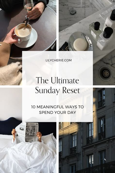 Sundays offer a precious pause in our busy lives—an opportunity to slow down, recharge, and set the tone for the week ahead. Here are 10 meaningful ways to spend your Sunday, ensuring that you emerge from it refreshed, inspired, and ready for the week ahead. Sunday Rest, Sunday Activities, Sunday Planning, Soul Sunday, Sunday Routine, Sunday Reset, Slow Lifestyle, Goal Getter, Life Management