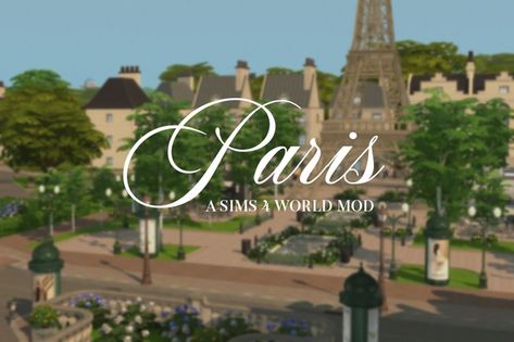 Paris World Mod | v1.01 | Patreon Sims Aesthetic, Sims Download, Sims 4 Piercings, Sims 4 Tsr, Sims 4 Family, The Sims 4 Pc, Play Sims 4, Sims 4 Cas Mods, Storefront Design