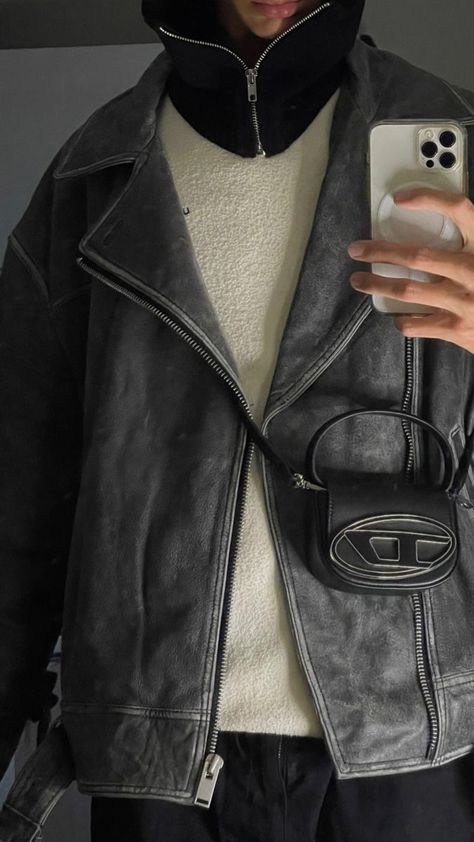 Diesel Mini Bag Outfit, Mini Diesel Bag Outfit, Diesel Clothing Aesthetic, Diesel Aesthetic Men, Diesel Aesthetic Outfits, Men Bag Aesthetic, Diesel 1dr Bag Outfit, Diesel Mini Bag, Diesel Bag Aesthetic