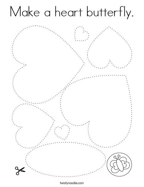 Make a heart butterfly Coloring Page - Twisty Noodle Butterfly Valentine Craft, Valentines Day Therapy Activities Kids, Heart Butterfly Craft, Valentines Cut And Paste Craft, Butterfly Crafts Toddlers, February Art For Preschoolers, Valentines Day Projects For Kids, February Arts And Crafts, February Art Projects For Kids