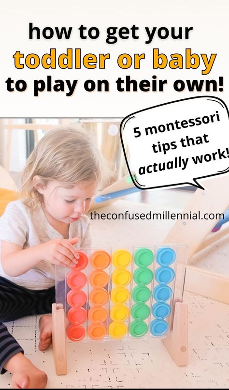 Encourage Independent Play, Toddler Independent Play, Independent Play For Toddlers, Toddler Independent Activities, Toddler Rules, Learning Activities For Preschool, Sensory Bins For Toddlers, Play Based Learning Activities, Sensory Bin Ideas