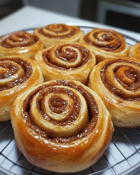 Banana Bread Cinnamon Rolls, Banana Bread Cinnamon, Bread Cinnamon Rolls, Cinnamon Roll Recipe Homemade, Bread Cinnamon, Biscuit Bread, Active Dry Yeast, Ripe Bananas, Ground Nutmeg