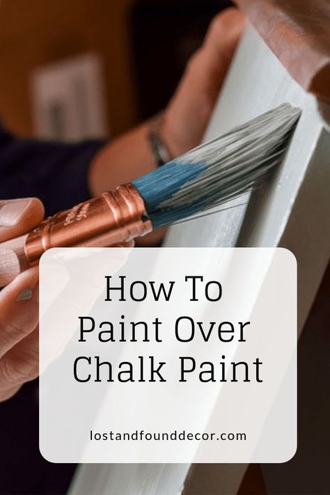 Paint Over Chalk Paint, Chalk Paint Cabinets, Diy Projects For Bedroom, Furniture Painting Tips, Painted Bedroom Furniture, Furniture Painting Techniques, Chalk Paint Projects, Diy Furniture Bedroom, Painting Furniture Diy