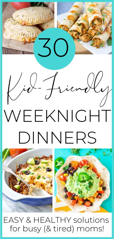 Meals For Busy Moms, Kid Friendly Meals Dinner, Healthy Recipes For Picky Eaters, Recipes For Picky Eaters, Kid Meals, Meals For Kids, Dinners Easy, Weeknight Recipes, Weeknight Dinner Recipes Easy