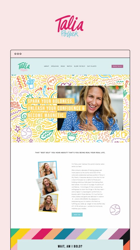 Website Design Inspiration Colorful, Fun Website Design Inspiration, Colorful Website Design Web Layout, Bright Website Design, Craft Website Design, Teacher Website Design, Fun Web Design, Colourful Website, Website Design Colorful