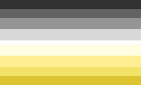 Yellowgender is a xenic (xeno-aligned or xenogender) aesthetigender under the colorgender umbrella connected to the color yellow. One who is yellowgender might feel as though their gender is validated by the color yellow, related to the color yellow, or as though their gender is best described as the color yellow. Some subsets of yellowgender are blondegender, lemongender, or daffodilgender. Gender Flags, Gay Flag, Lgbtq Flags, Lgbt Flag, Lesbian Flag, Blue Ivy, Pride Flags, Meant To Be, Flag