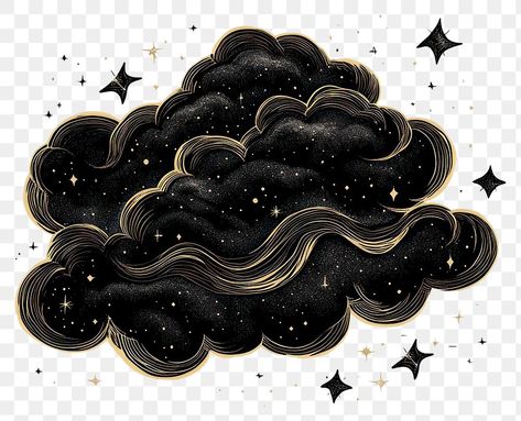 Aesthetic Pngs For Edits, Png Stickers Aesthetic, Celestial Icons, Witchy Png, Png Nature, Moon Stickers, Paper Clouds, Png Aesthetic, Cloud Art