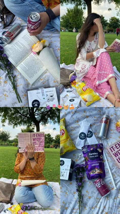 Desi picnic time Picnic Pictures Ideas, Best Friend Picnic Ideas, Aesthetic Picnic Photos, Friend Picnic Ideas, Picnic Food Ideas Indian, Poses For Picnic Pictures, Picnic Picture Ideas Instagram, Picnic Date With Best Friend, Girls Picnic Ideas