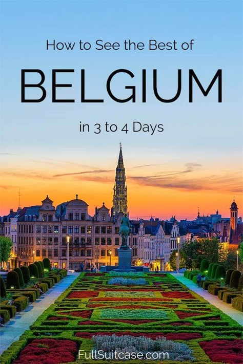 Belgium Netherlands Trip, Belgium And Netherlands Itinerary, Netherlands And Belgium Itinerary, 3 Days In Belgium, 2 Days In Belgium, Belgium Places To Visit, Belgium Travel Itinerary, Brussels Trip, Brussels Itinerary