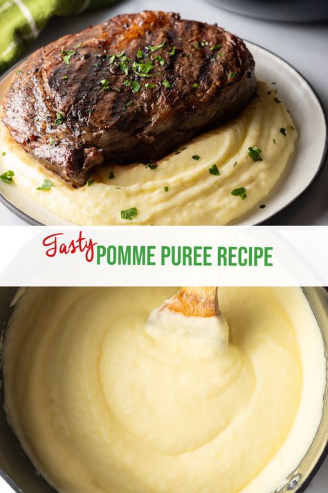 French Mashed Potatoes, Beef Ragu Recipe, Steakhouse Dinner, Potato Purée, French Potatoes, A Spicy Perspective, Vegan Mashed Potatoes, Easy Mashed Potatoes, Attracting Money