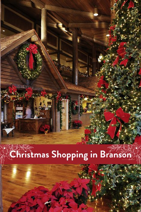 Branson is no doubt home to a large variety of shopping opportunities. Aside from the Tanger Outlets and the Branson Landing, there are unique boutiques and hidden gems that make Christmas shopping a Holly Jolly time. Check out these top picks for where to do your Christmas shopping this year. #explorebranson #bransonmissouri #bransonmo #branson #christmasshopping Branson At Christmas, Branson Missouri Christmas, Branson Scenic Railway, Branson Christmas, Branson Missouri Vacation, Missouri Vacation, Tanger Outlets, Branson Landing, Mountain Christmas