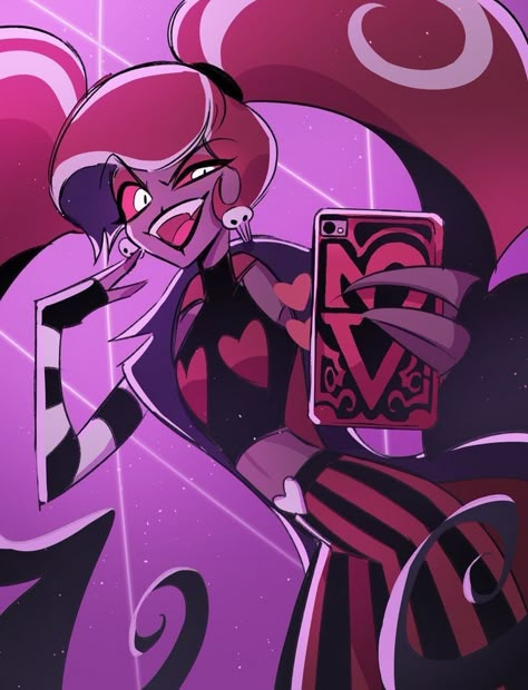 Hazbin Hotel Velvet, Velvette Hazbin Hotel, Hazbin Hotel Fanart, Cartoon Video Games, Hazbin Hotel Art, Boss Wallpaper, Hotel Trivago, H Hotel, Alastor Hazbin Hotel