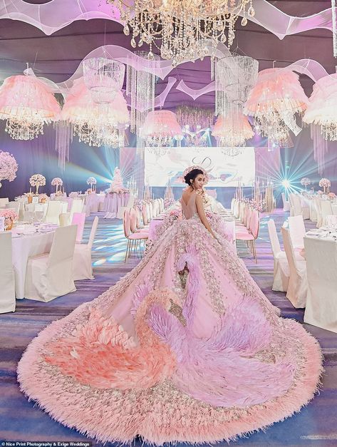 18th Birthday Gown Ideas, Birthday Gown Ideas, 18th Birthday Gown, Aesthetic Debut Theme, 18th Debut Theme, 18th Debut Ideas, Debut Decorations, Debut Theme Ideas, Filipino Debut