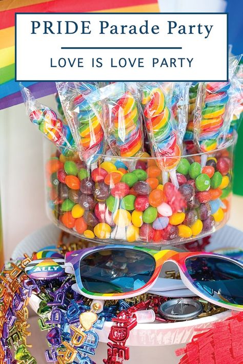 Pride Week Ideas, Pride Event Ideas, Pride Themed Party, Coming Out Party Ideas, Pride Pool Party, Pride Drinks, Pride Month Party, Pride Party Ideas, Pride Party Decorations