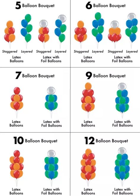 Balloon Bouquet Helium, Fiesta Balloon Bouquet, Helium Balloon Arrangements, Helium Balloon Bouquet Ideas, Party City Balloon Bouquet, Birthday Balloon Bouquet Diy, Non Helium Balloon Ideas, 16 Balloon Bouquet, Helium Balloon Bouquet