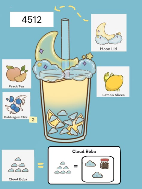 Easy Bubble Tea Recipe, Boba Ideas, Boba Story Recipes, Boba Tea Aesthetic, Boba Store, Boba Story, Tea Story, 3 Anime Best Friends Icons, Aesthetic Apps Games