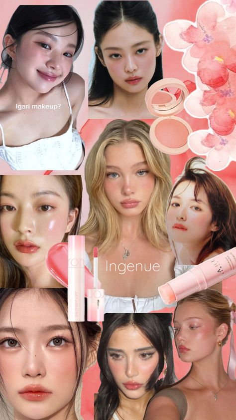 #myfirstshuffle #ingenuemakeup #ingenue #brightspring #everydaymakeup #peachmakeup #blush Soft Summer Makeup, Nontoxic Beauty, Romantic Makeup, Peach Makeup, Essence Makeup, Soft Makeup Looks, Korean Eye Makeup, Ball Hairstyles, Ethereal Makeup