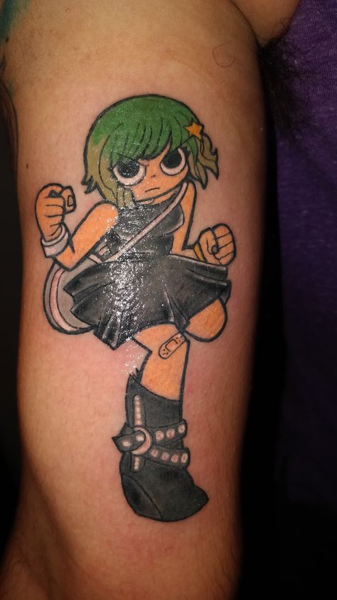 Ramona flawers Ramona Flowers, Flowers Tattoo, Scott Pilgrim, Flower Tattoos, Naruto, Tattoos, Skin