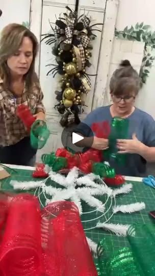 488 reactions · 51 shares | Watch as Lisa puts together our Christmas Calories Wreath Kit. A festive explosion of red, green, and white designed to bring holiday cheer straight to your door! 🎄🍬 She’s added a playful gingerbread peppermint spray for an extra-sweet touch, but the fun doesn’t stop there. Personalize your wreath with a gingerbread plush, more peppermint accents, or any festive twist you can imagine. The possibilities are as endless as your holiday spirit!
🎄
🎄
#christmasdecor #wreath #christmaswreath #christmascaloriesdontcount #christmascookies #diy #crafting #wreathsupplies #diycrafts #wreathsofinstagram #wreathmaking #merrychristmas #redandgreenchristmas #holidaywreath | The Wreath Shop Gingerbread Plush, Gingerbread Christmas Wreath, Peppermint Spray, Christmas Bows Diy, Christmas Wreath Ideas, Gingerbread Diy, Bows Diy, Wreath Supplies, Gingerbread Christmas