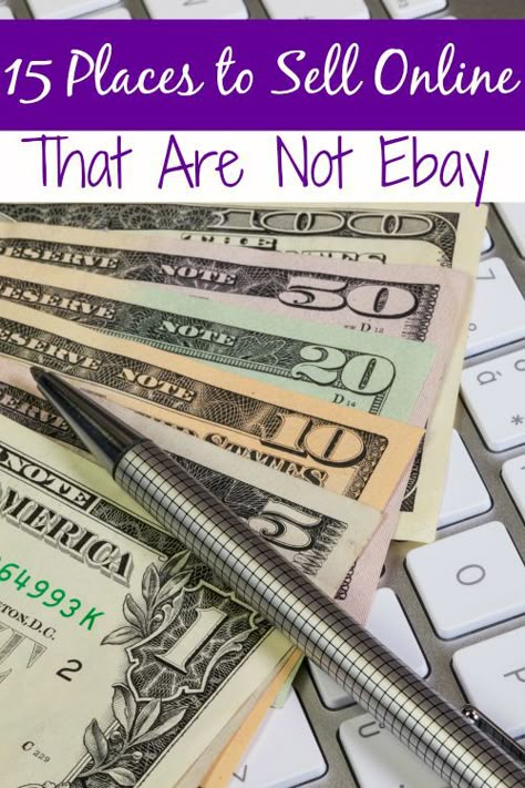 Love Ebay? Me too, but it is so expensive for selling! That's not an issue though with these awesome sites! These 15 places to sell online that are not Ebay are all awesome and much more budget friendly! Ebay Selling Tips, Ebay Hacks, Selling Stuff, Sell Your Stuff, Online Selling, Ebay Selling, Money Making Ideas, Sell Online, Money Matters