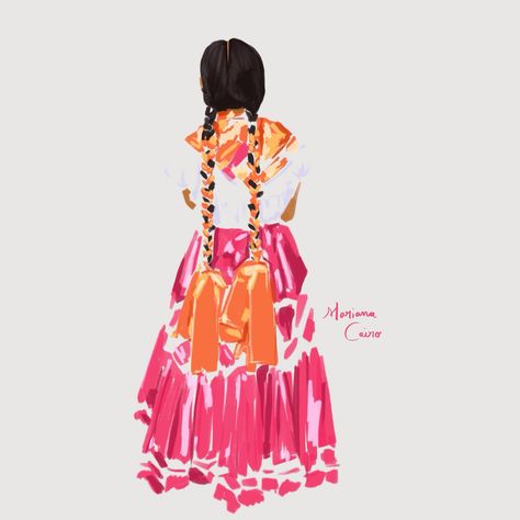 Quick night sketch for today 🎀 17//30 #coloralamexicana #ilustracionmexicana #mexico #ilustradoramexicana #artofhumanity #illustration #sketchoftheday #traditionaldress #fashionillustration #heritageart #mexicanart Mexican Drawings Ideas, Painting Ideas Mexican, Indigenous Illustration, Mexico Culture Art, Mexican Drawings, Mexican Illustration, Mexico Illustration, Mexico Watercolor, Latina Art