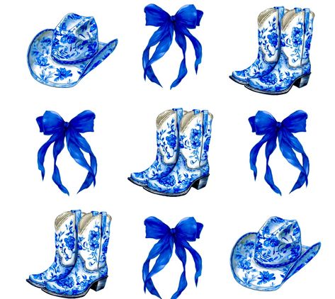 Blue Western Aesthetic Wallpaper, Blue Cowgirl Aesthetic, Cowgirl Boots Aesthetic, Cricut Pictures, Western Clip Art, Outfit Vaqueros, Boy Western, Boots Aesthetic, Cute Home Screen