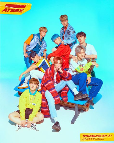 Ateez Treasure Ep 3, Ateez Treasure, Hongjoong Seonghwa Yunho, Hongjoong Seonghwa, Kq Entertainment, Yunho Yeosang, Choi Jongho, Say My Name, Album Releases