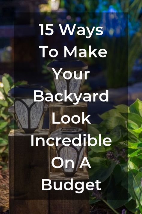 Backyard Upgrades, Backyard Design Ideas Budget, Cheap Backyard, Easy Budget, Cheap Patio, Natural Playground, Backyard Paradise, Backyard Diy Projects, Backyard Pool Designs