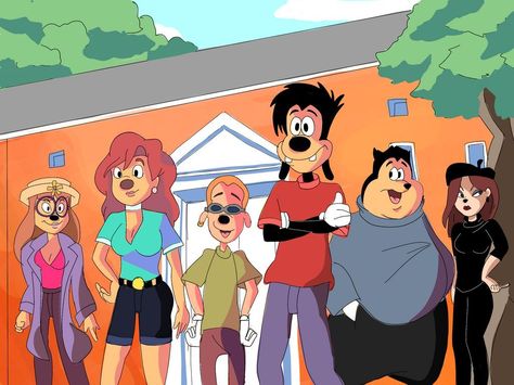 Goofy Movie Characters, Costume For Work, Goofy Costume, Max Goofy, An Extremely Goofy Movie, Extremely Goofy Movie, Max Goof, Costumes For Work, Group Costume Ideas