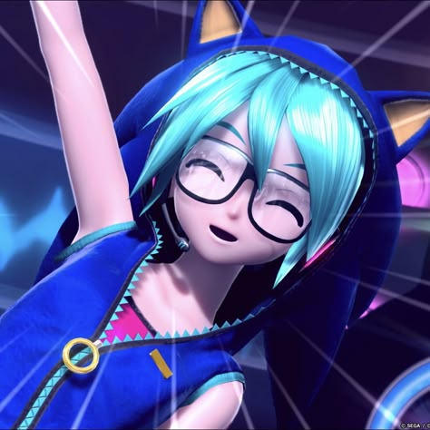 Miku Sonic, Sonic Miku, Miku Pfp, Miku Project Diva, Hatsune Miku Project Diva, Icon X, Icon Ideas, Project Diva, Miku Vocaloid