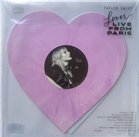 Lover Live From Paris, Cd Aesthetic, Paris 2023, Taylor Swift Lover, 2023 Pink, City Of Love, Soul Jazz, Vinyl Cd, Record Shop