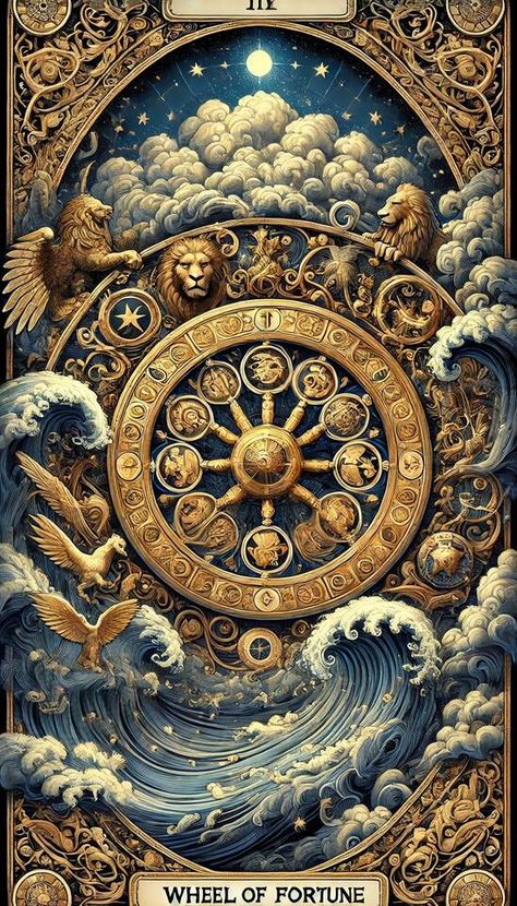 Tarot The Wheel Of Fortune, Fortune Wallpaper, Tarot Wallpapers, Biddy Tarot, Wheel Of Fortune Tarot, Tarot Interpretation, Astrology Forecast, Wheel Of Fortune, November 9